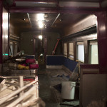Inside Amtrak dining car #2